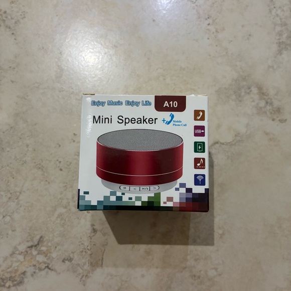 TopTech A10 Stereo wireless Bluetooth speaker input handsfree call with HD sound - Picture 1 of 6